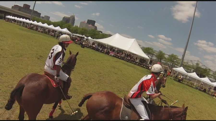 The Inaugural Kentucky Bourbon Affair wraps up Sunday with a polo match at Waterfront Park