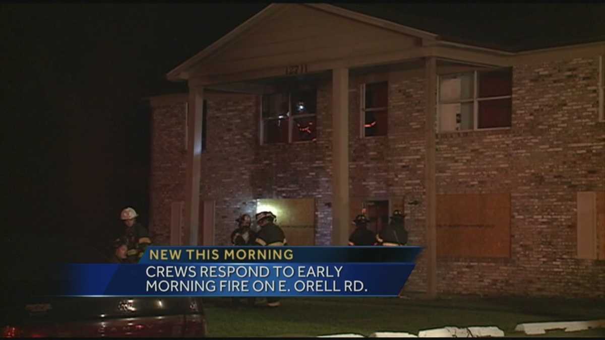 Fire breaks out at apartment building near Dixie Highway