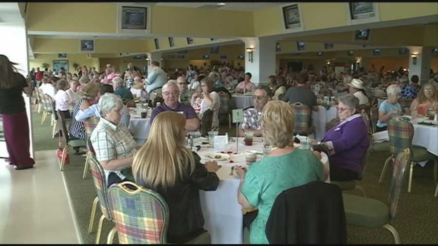 Churchill Downs hosts a special luncheon Sunday to honor cancer survivors.