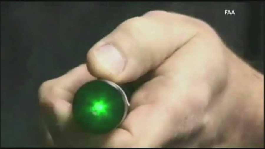 A nationwide program has been launched to stop people from pointing laser pointers at aircraft.
