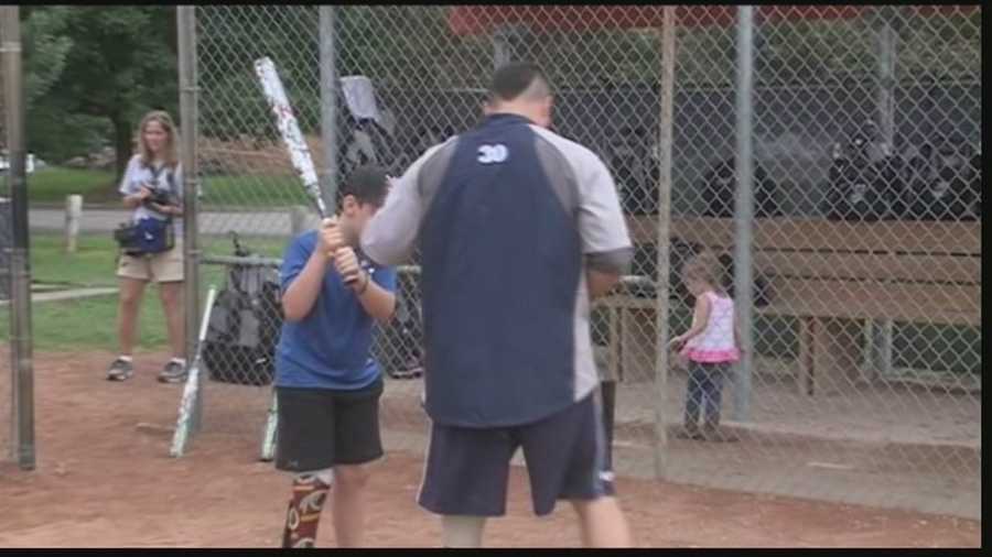 The Wounded Warrior softball team is holding a clinic for kids.