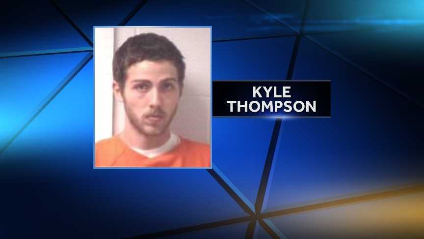 Kyle Thompson is charged with murder, assault and terroristic threatening, fleeing and evading and being a persistent felony offender.