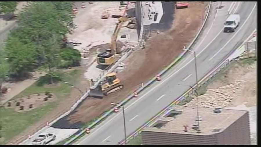 Numerous road construction projects are on hold after a highway budget shortfall.