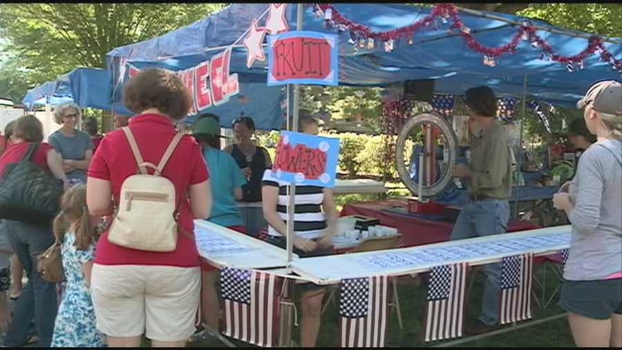 The Crescent Hill Fourth of July celebration was in full swing Friday, and organizers expected a large crowd.