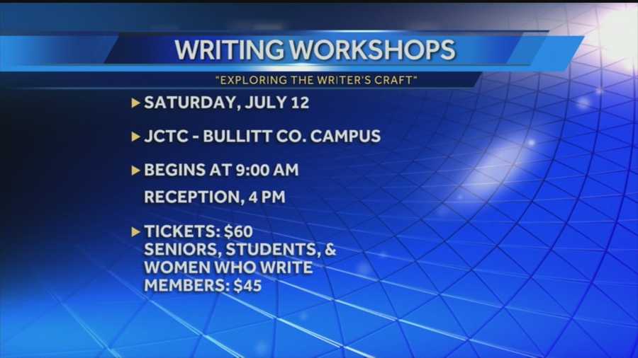 Writers are encouraged to attend a workshop being planned for next weekend.