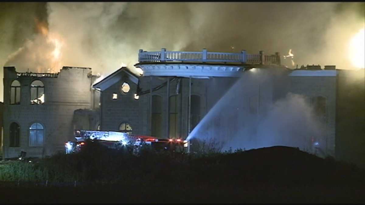 Crews Battle Massive Blaze After Prospect Mansion Catches Fire