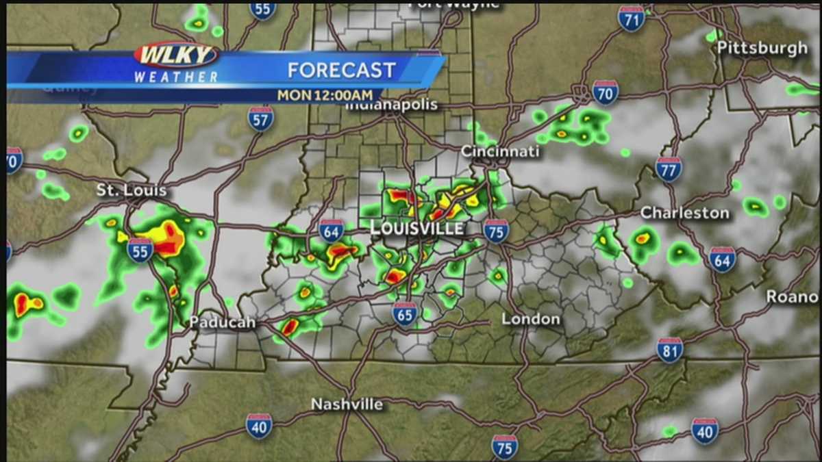 Images: Thunderstorms roll through WLKY Viewing Area Sunday evening ...