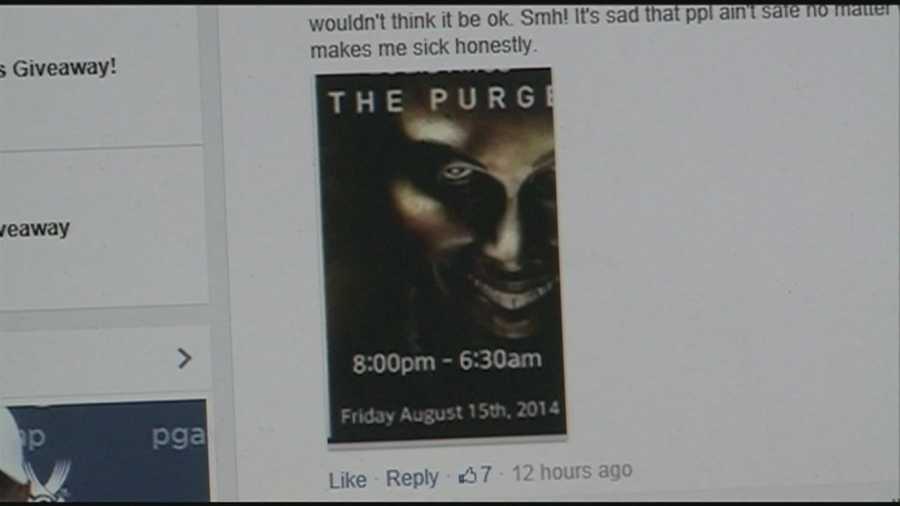 Police Louisville Teen Behind Online Purge Flier