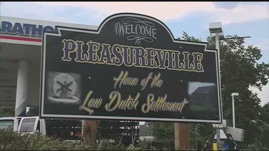 Residents in the small town of Pleasureville are hoping to attract new businesses to the area.