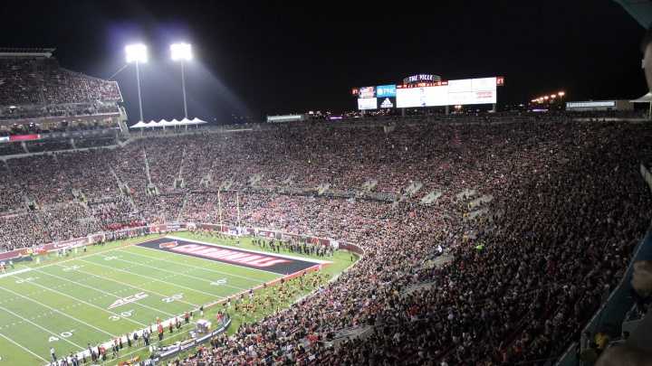 Images: UofL vs. Miami game