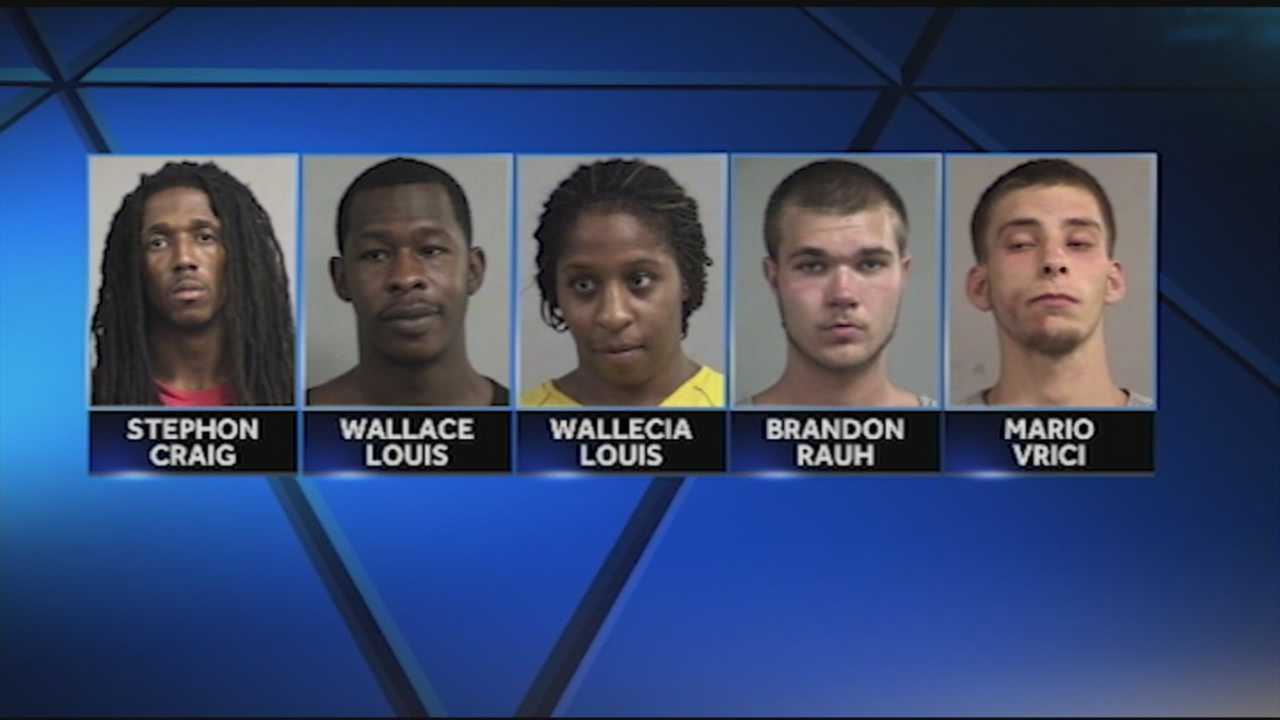 5 People Arrested In Connection With String Of Armed Robberies