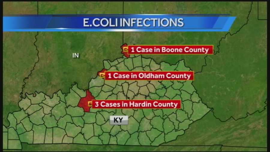Five Kentucky children have been treated for E.Coli.