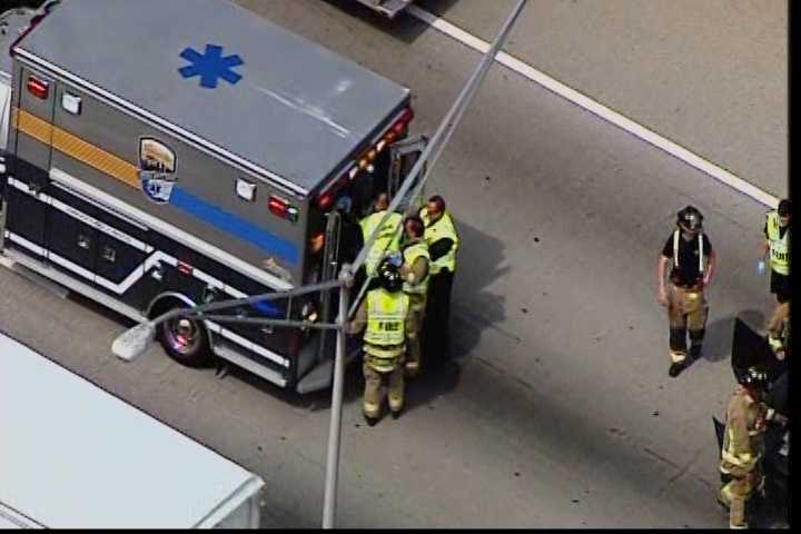 Images: Accident on Watterson Expressway