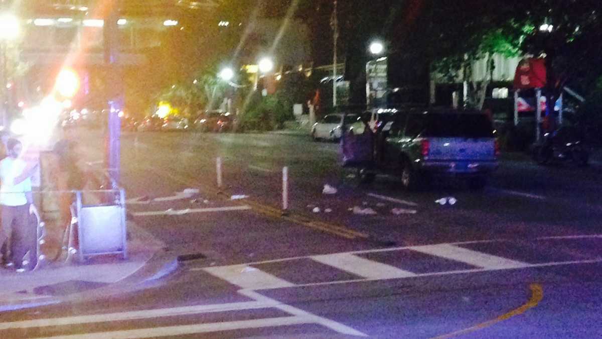 Pregnant woman, 2 children struck by SUV near KFC Yum Center