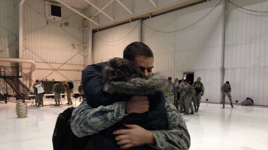 Kentucky National Guard Members Return From Mission To Fight Ebola