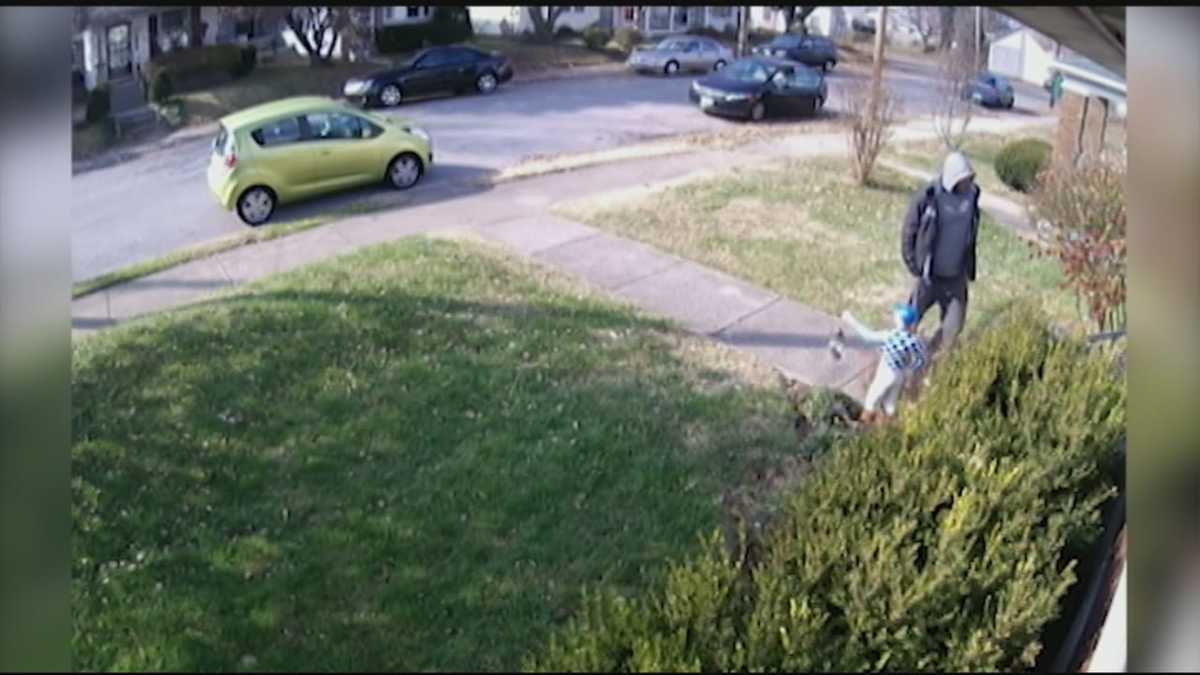 Police: Theft suspect caught on camera stealing package from porch