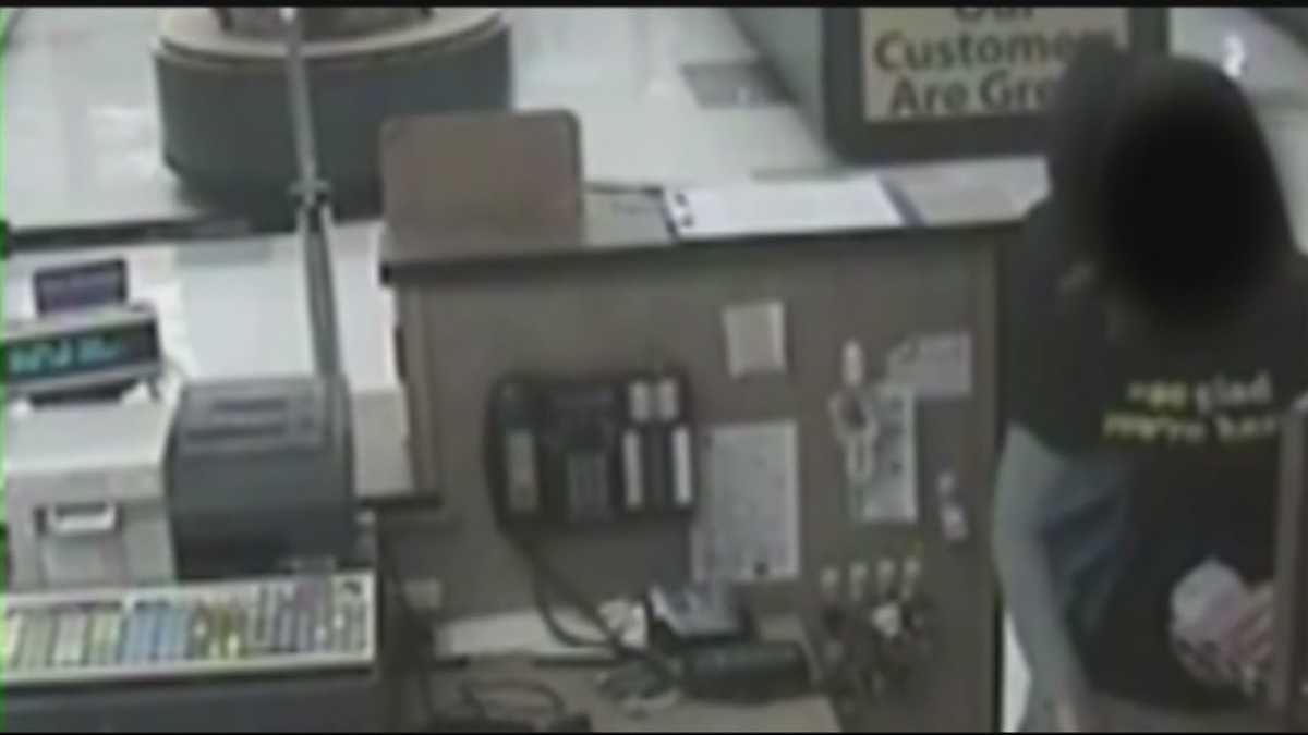 Police searching for man caught on video stealing cash from Kroger