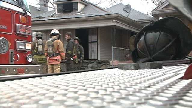 Firefighter injured in house fire Christmas Day