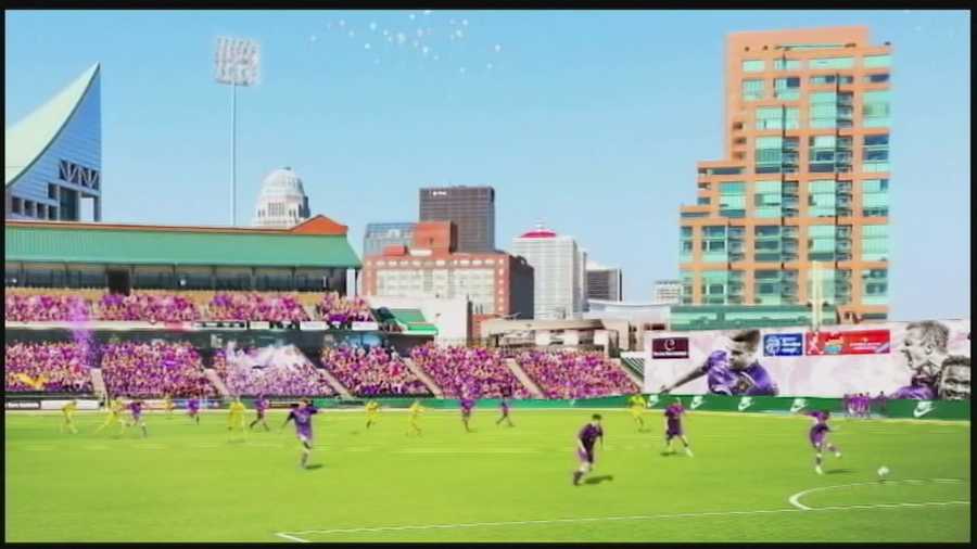 Preparations are underway at Slugger Field to welcome a new pro soccer team to town.