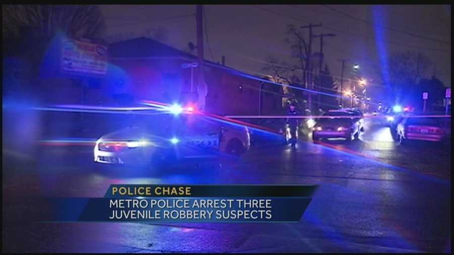 Police: Teen robbery suspects fire shots at officers, face charges