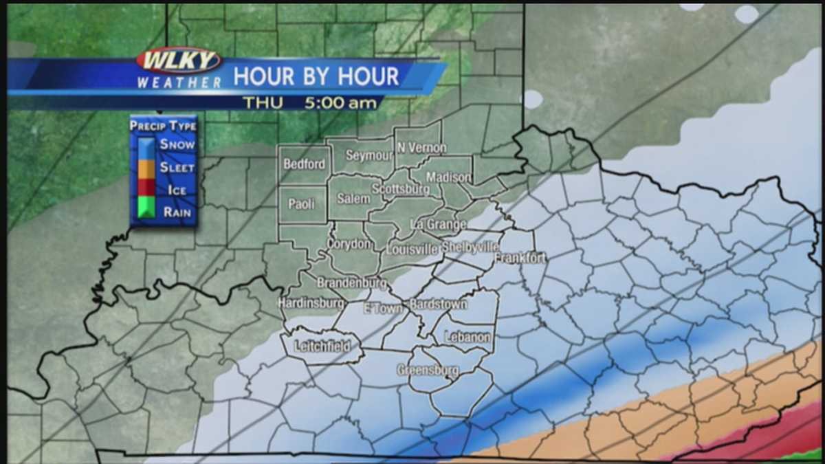 Updated Hour By Hour Forecast