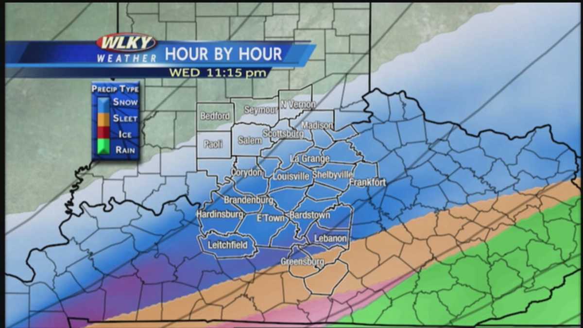 Updated Hour By Hour Forecast