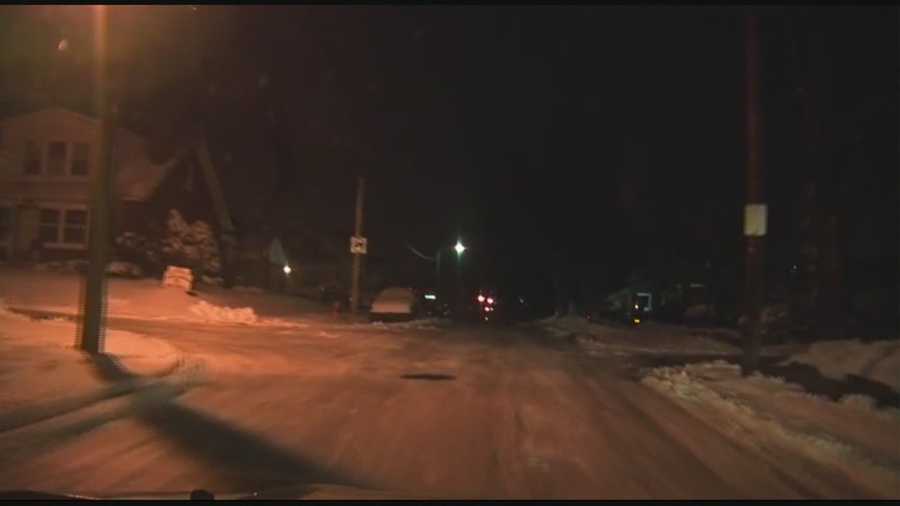 Road crews prepare for freezing roadways as temperatures drop overnight