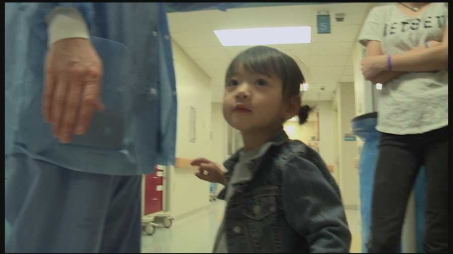 Louisville toddler diagnosed with aggressive cancer, now beating the odds
