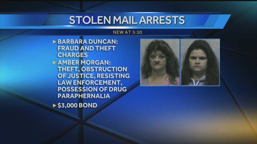 Mother, daughter arrested in connection with Indiana mail theft