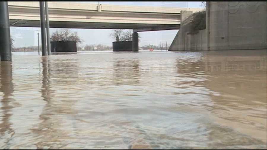 Downtown flooding raises concerns days ahead of NCAA Tournament