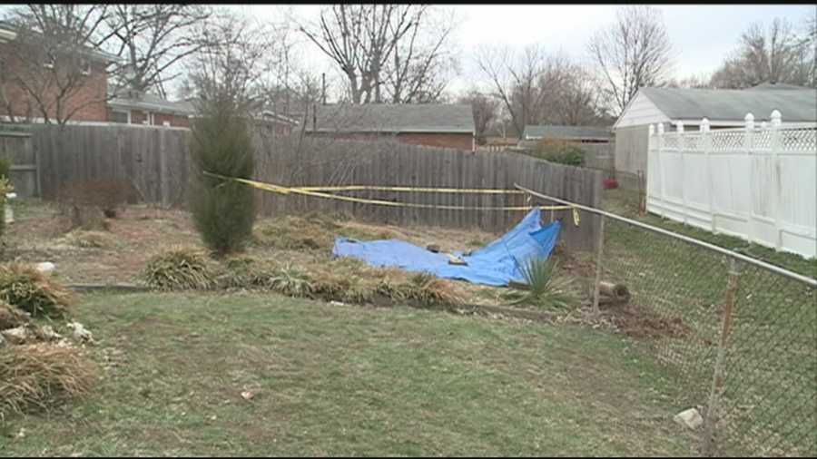 A 73-year-old Louisville woman was found dead in an old septic tank Tuesday night.