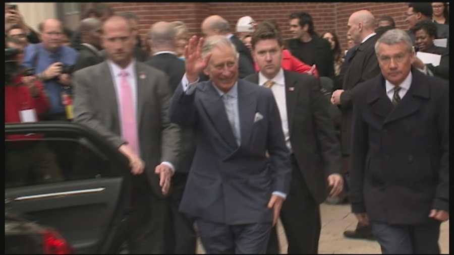 Prince Charles, Camilla wrap up U.S. visit in Louisville