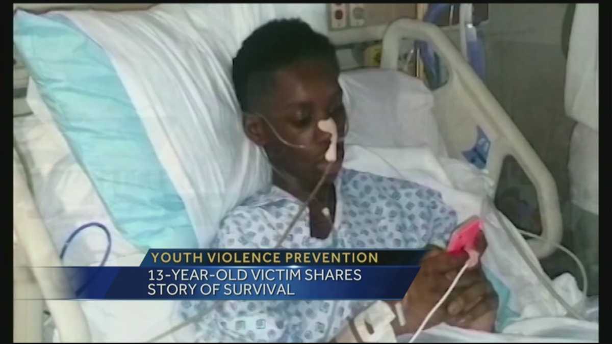 Teen shooting victim shares story of recovery
