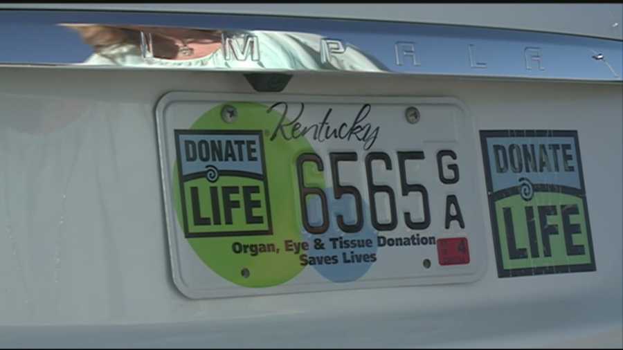 New license plate highlights, celebrates organ donation