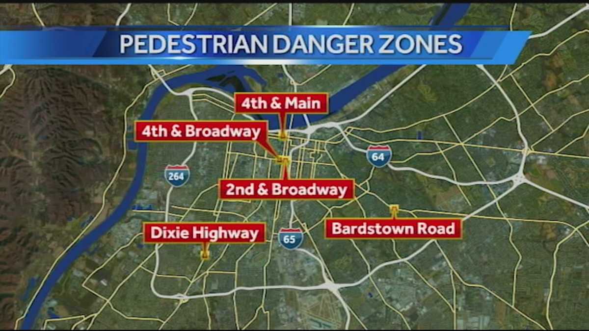 Louisville launches ad campaign to help keep pedestrians safe