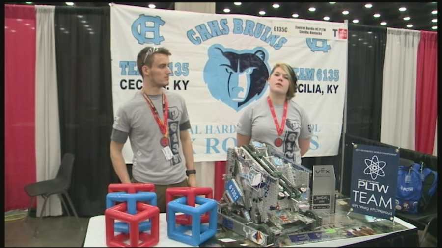 Louisville hosts Robotic Competition Championships