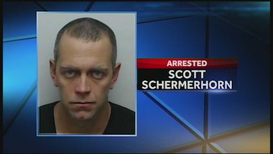 Prosecutors said Scott Schermerhorn sent text messages to three students asking for nude pictures.