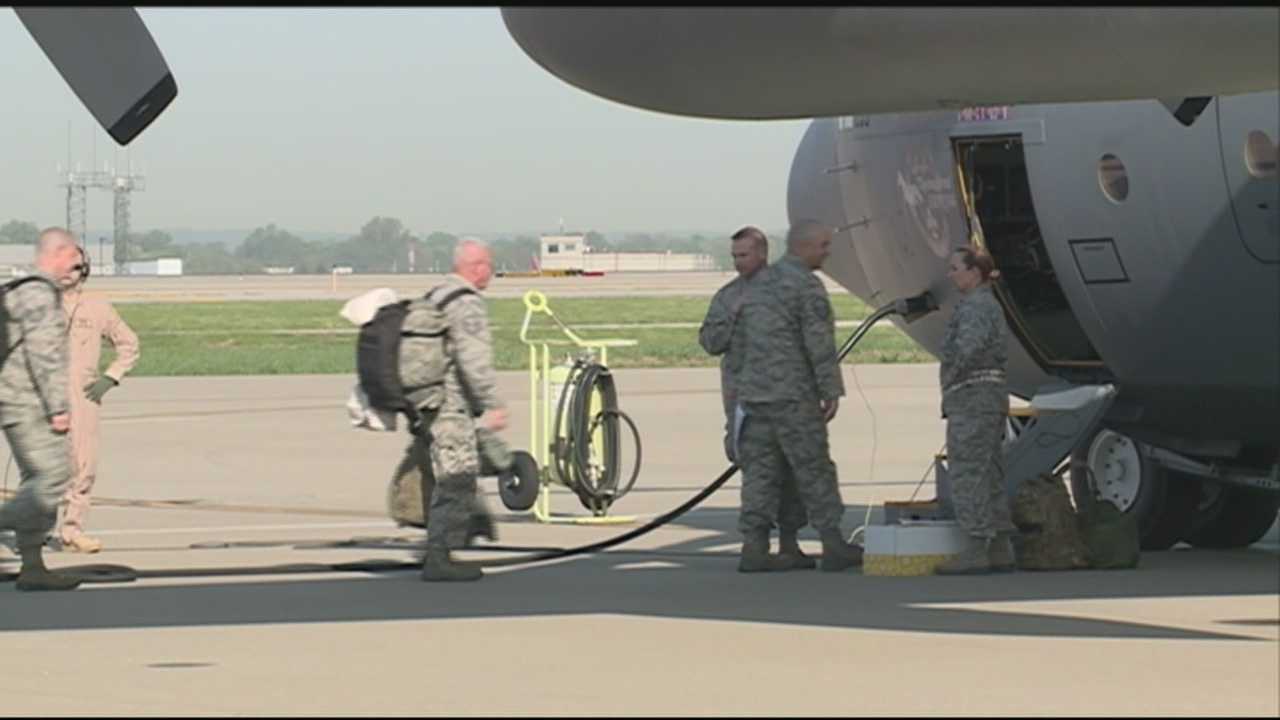 Kentucky Air National Guard Members Deploy To Middle East