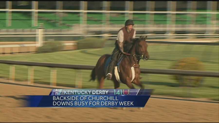 Excitement is growing at Churchill Downs as The Kentucky Derby approaches