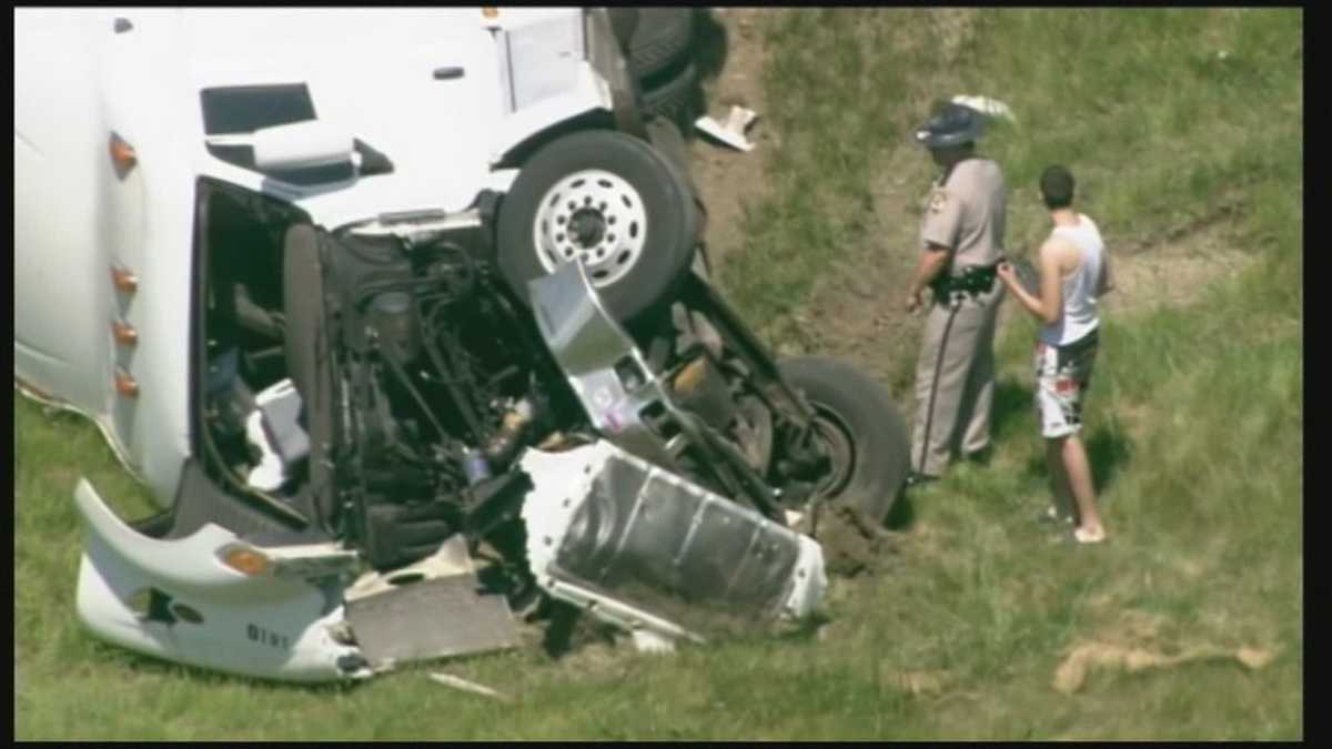 Louisville woman identified in fatal I-64 crash, Semi driver arrested