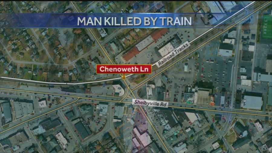 Pedestrian dies after being hit by train in St. Matthews