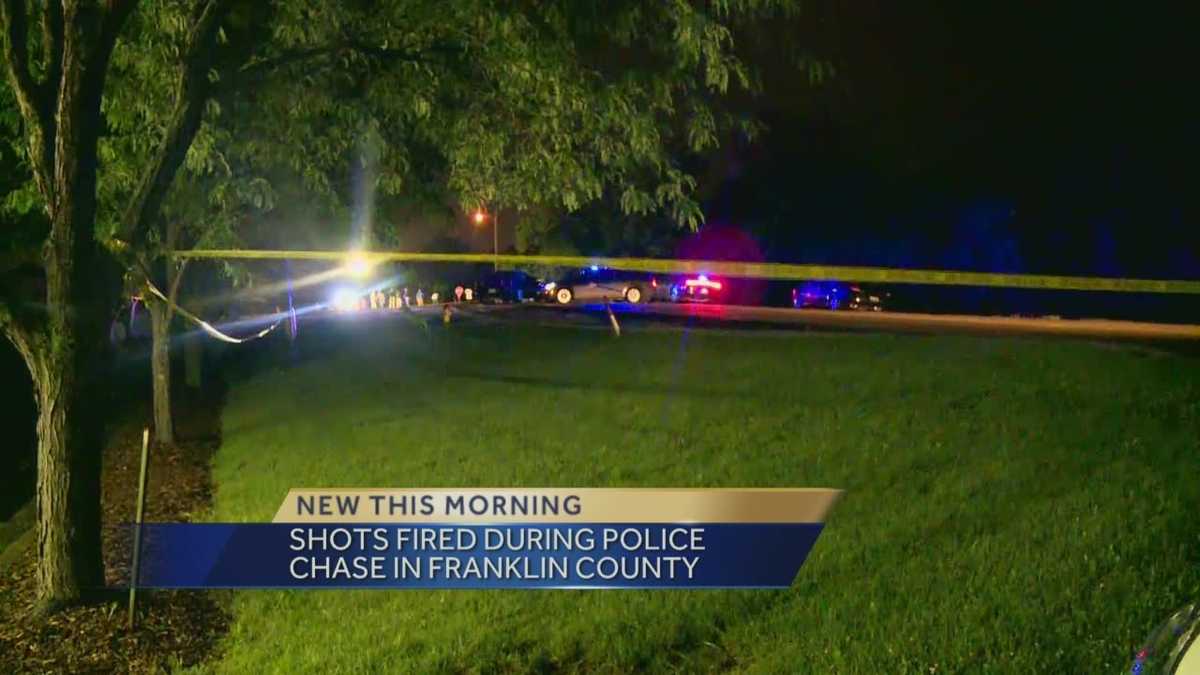 Shots fired during police chase in Franklin County