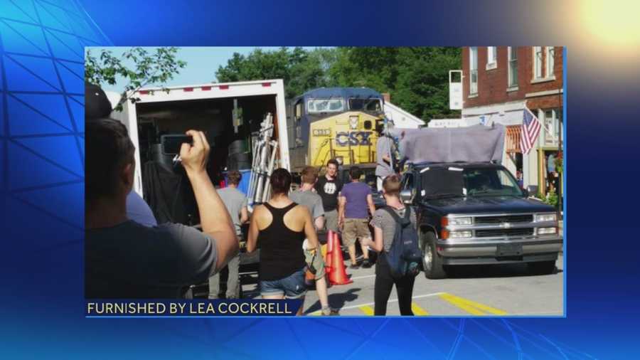 hallmark movie being filmed in lagrange kentucky