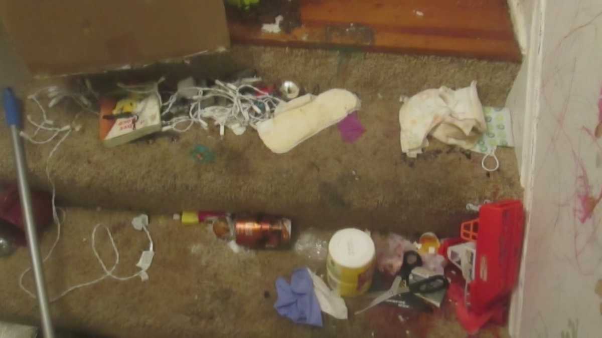 Parents arrested after children found living in filthy conditions ...