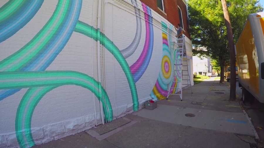 Anyone driving or living in the Shelby Park area might notice a bright new mural on the side of a historic building.