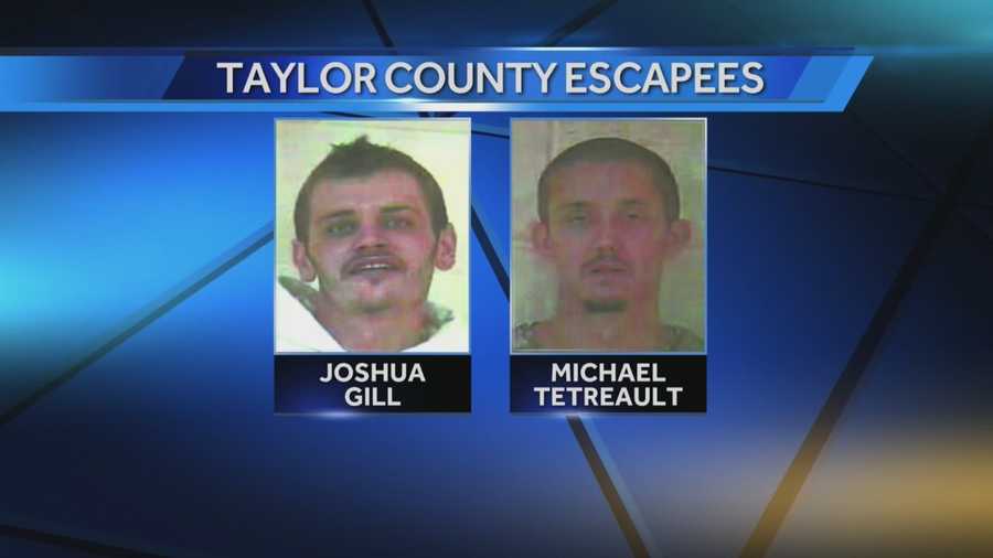 Inmates escape from Taylor County Detention Center