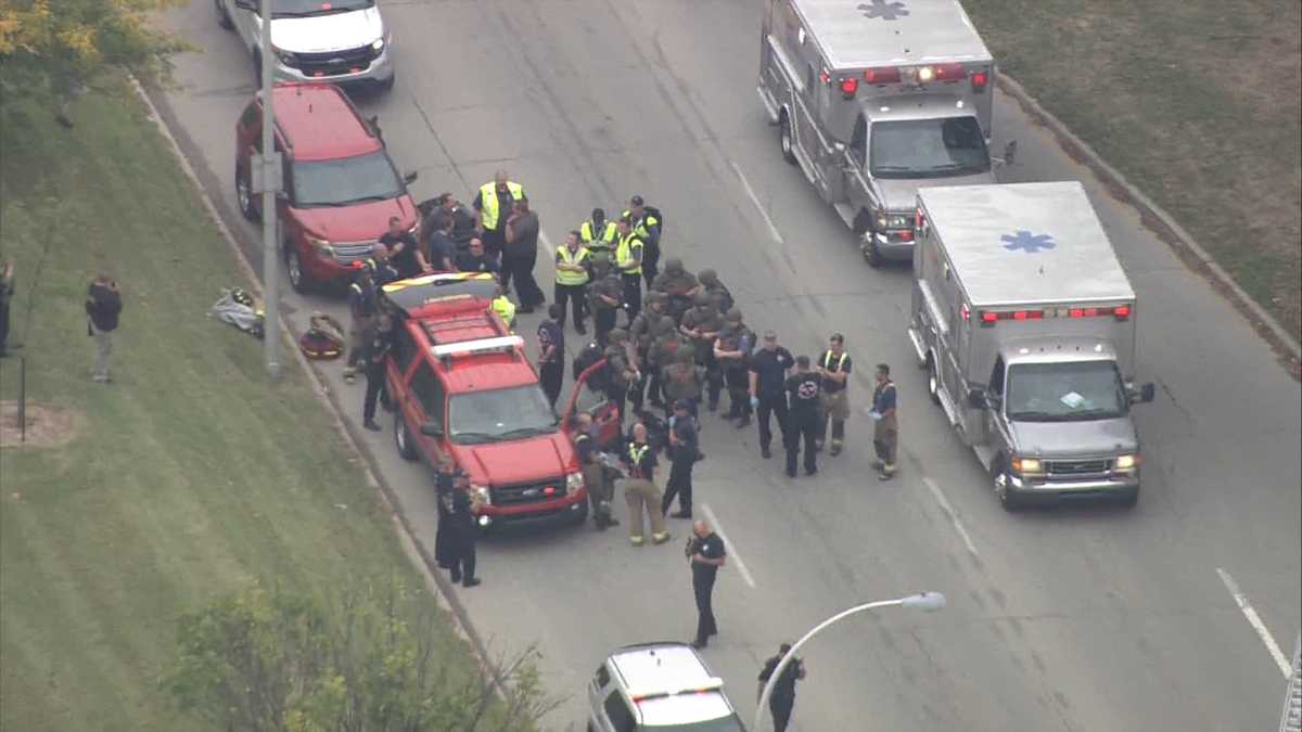Images: Police respond to report of active shooter at JCTC