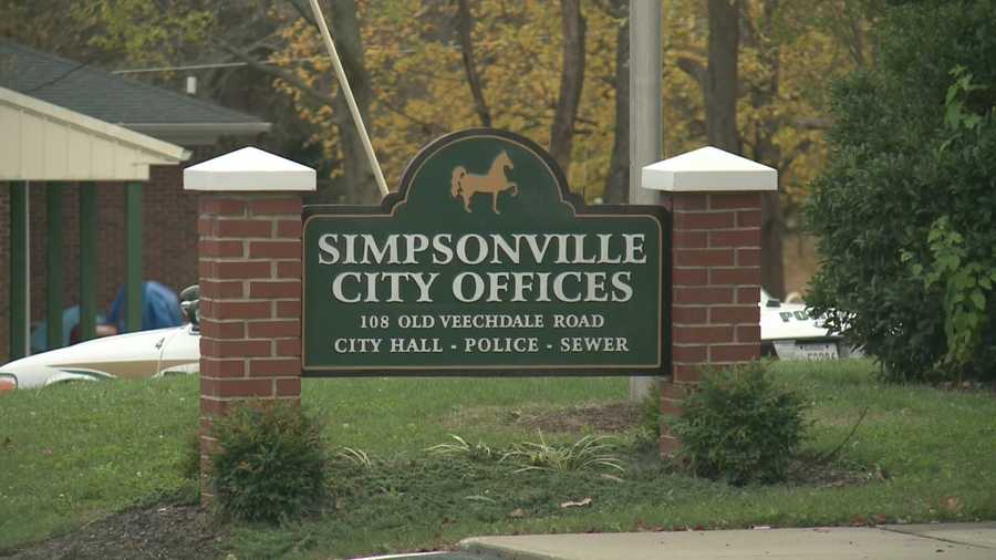 The search is on for the person or persons who burglarized the Simpsonville Police department.