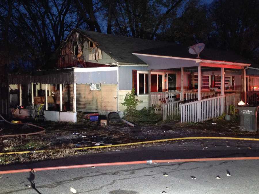 Images Fire breaks out in Charlestown