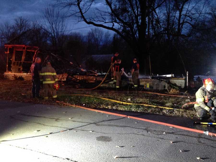 Images Fire breaks out in Charlestown